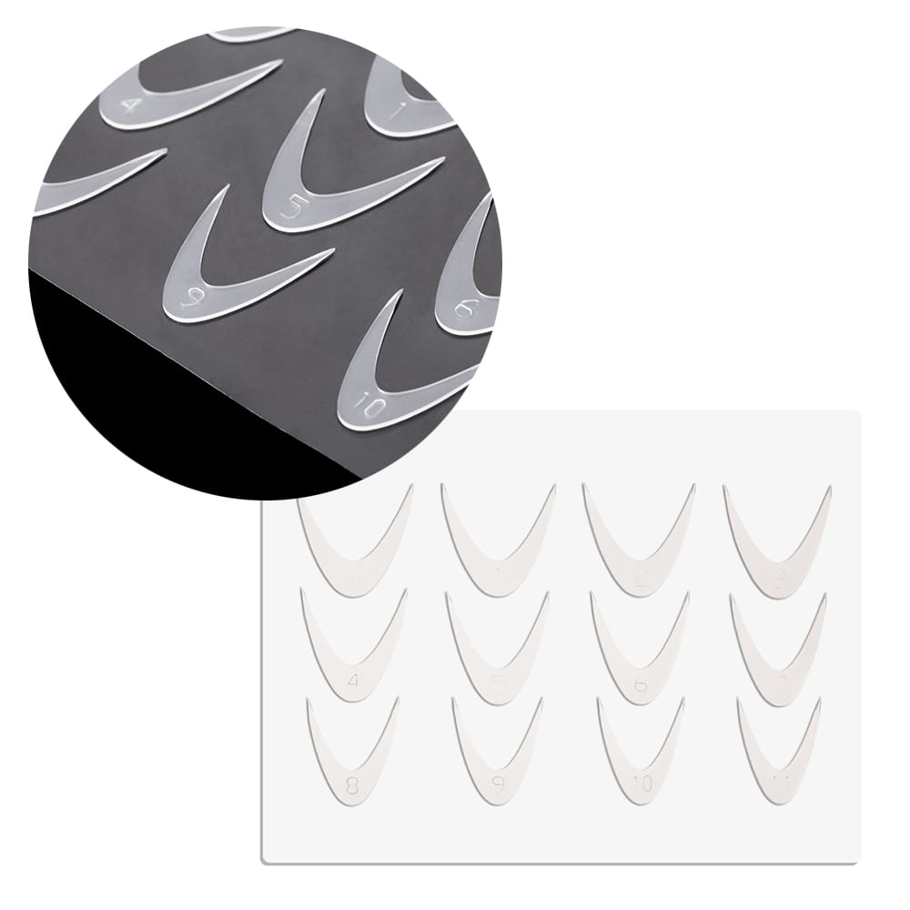 Combo system dual form silikonowe formy do frencha smile line 12 szt