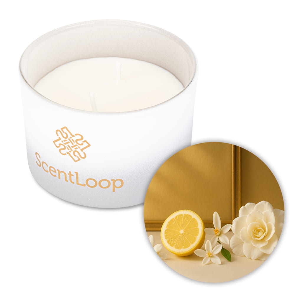 Świeca zapachowa z wosku sojowego ScentLoop Golden Code 100g