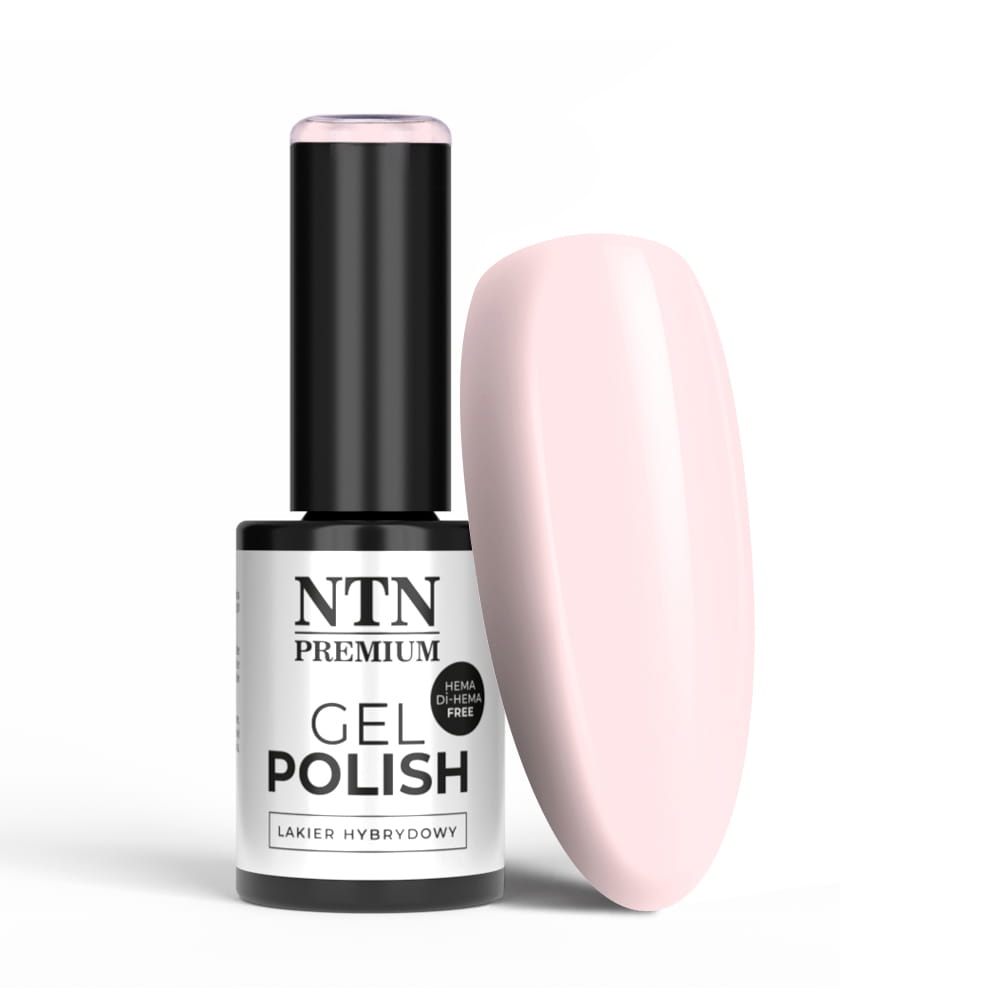 Lakier hybrydowy LED/UV Gel Polish NTN Premium Delicate French Nr 305 HEMA/Di-HEMA Free 5g