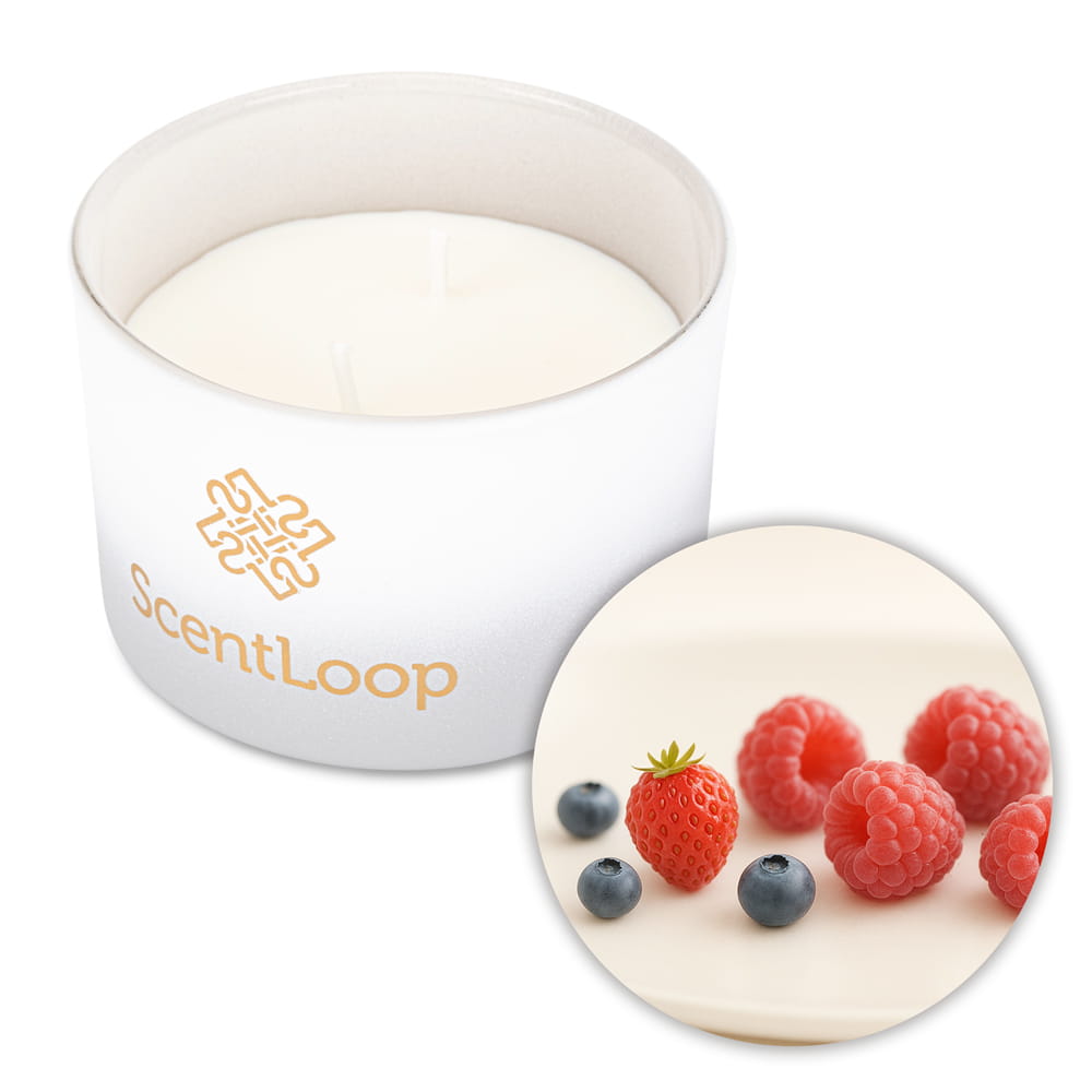 Świeca zapachowa z wosku sojowego ScentLoop Berry Mood 100g