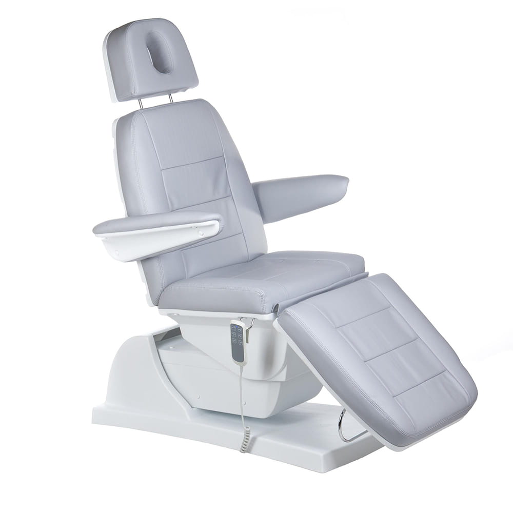 Bs elektryczny fotel kosmetyczny Bologna BG-228 szary