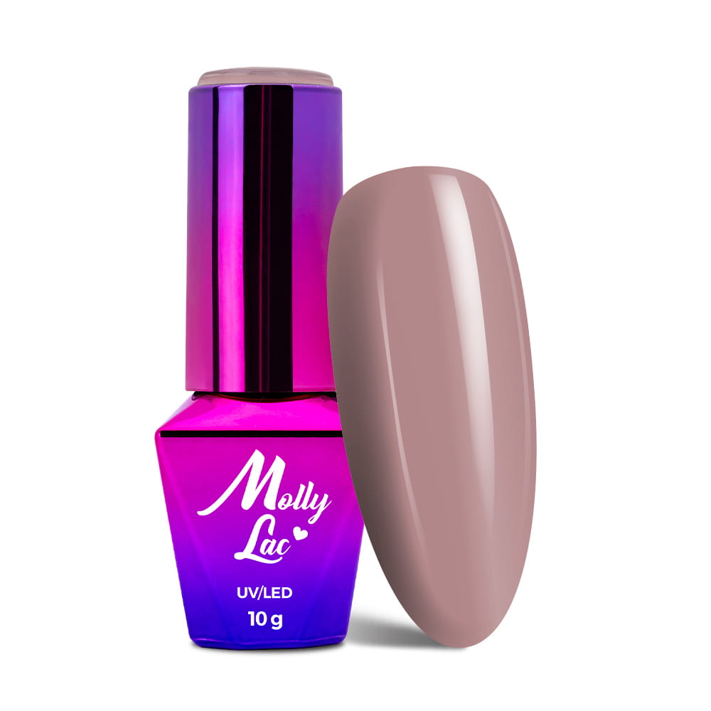 Lakier hybrydowy LED/UV Gel Polish MollyLac Sensual Nr 203 Naomi 10 g