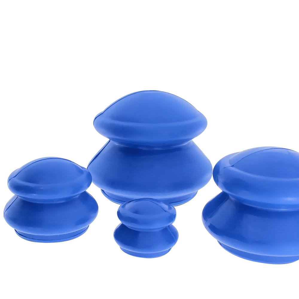 Bańki chińskie silikonowe bezogniowe Jian Shen Guan 4 szt