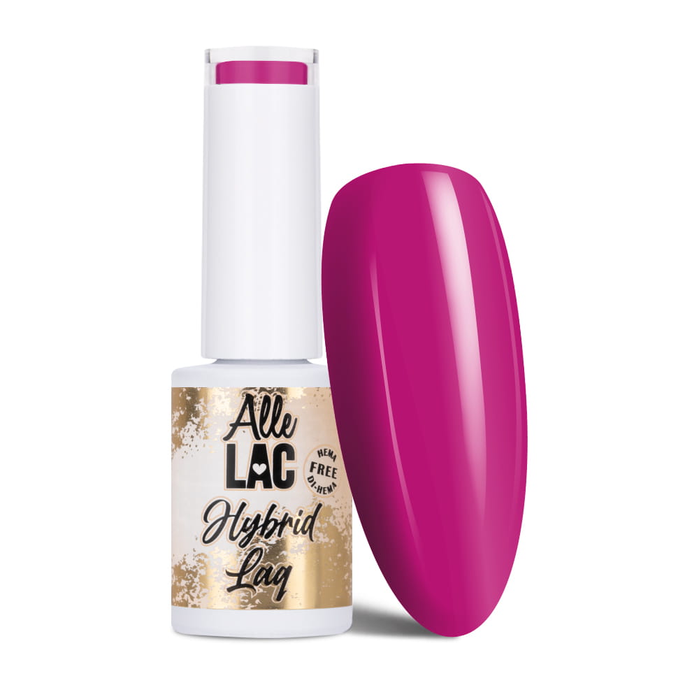 Lakier hybrydowy LED/UV Gel Polish nasycona pigmentacja AlleLac Limited Edition Nr 212 HEMA/Di-HEMA Free 5g