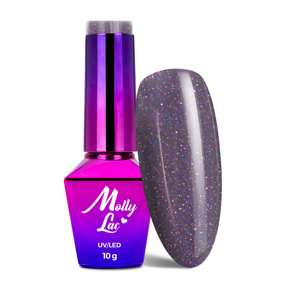 Lakier hybrydowy LED/UV Gel Polish MollyLac Obsession Nr 217 Miss Lilly 10 g
