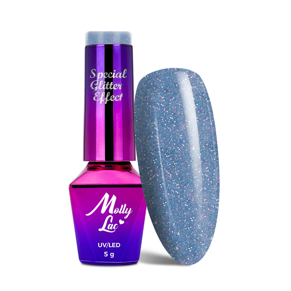 Lakier hybrydowy LED/UV Gel Polish MollyLac Starrily Nr 286 Matrix 5 g
