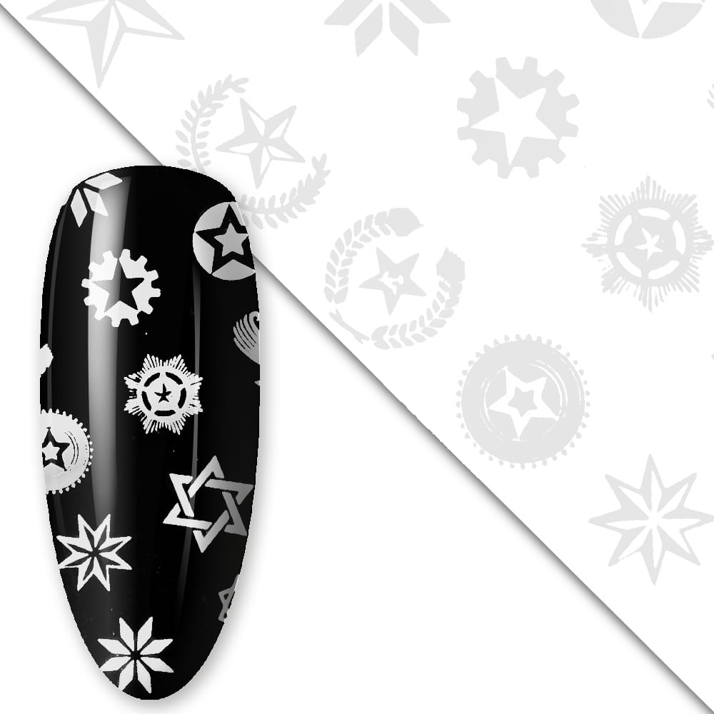 Folia transferowa White Collection 100 cm Nr 3