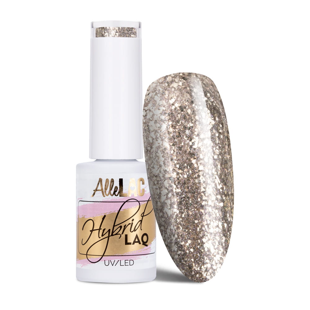 Lakier hybrydowy LED/UV Gel Polish AlleLac Shine Like a Bride Nr 118 5g