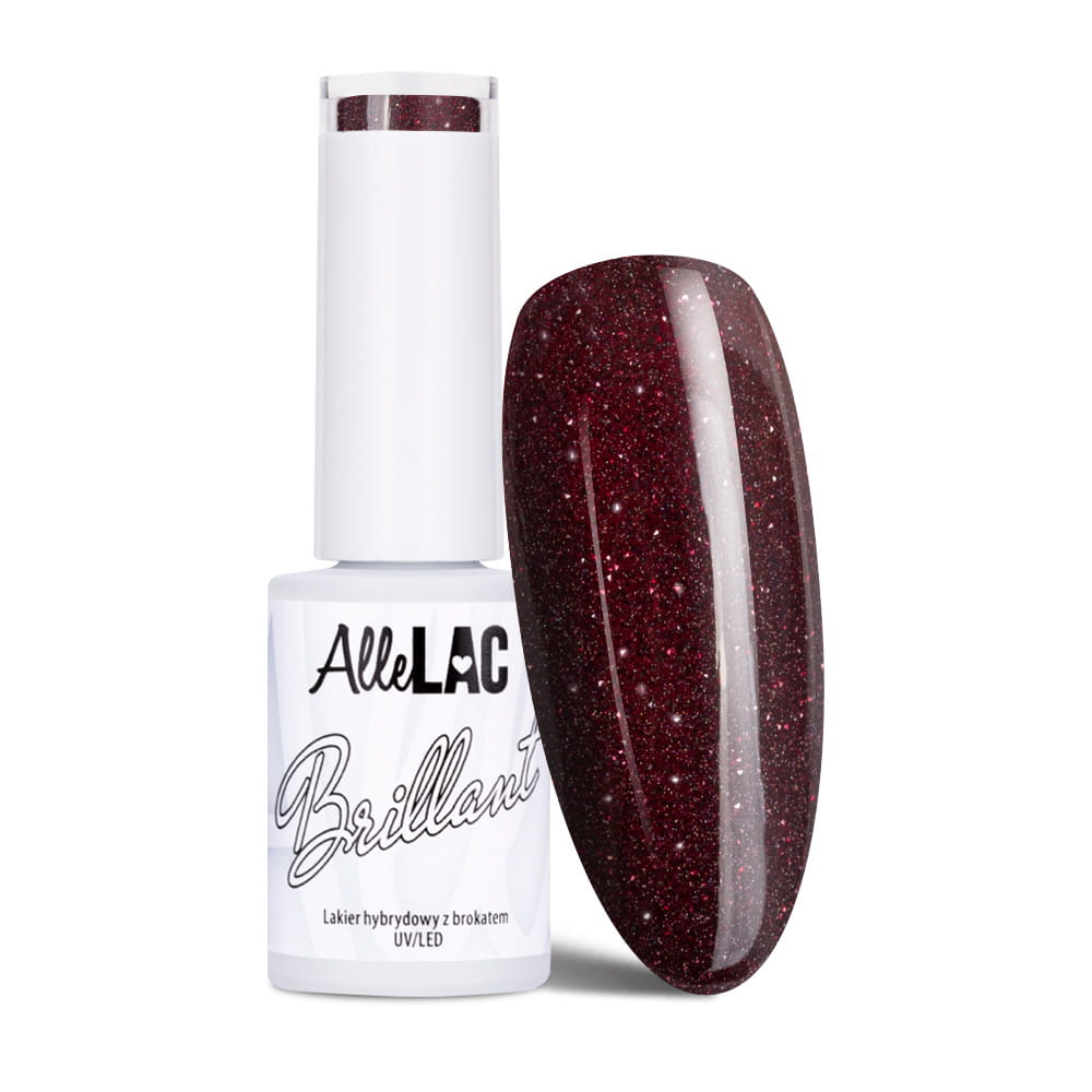 Lakier hybrydowy LED/UV Gel Polish AlleLac Brillant Nr 139 HEMA/Di-HEMA Free 5g