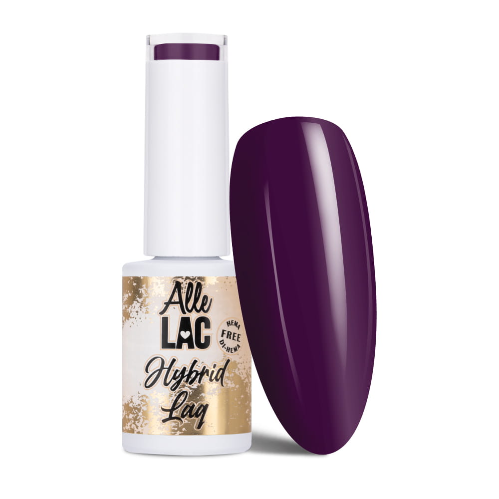 Lakier hybrydowy LED/UV Gel Polish nasycona pigmentacja AlleLac Limited Edition Nr 205 HEMA/Di-HEMA Free 5g