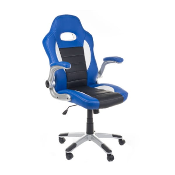 Bs Fotel gamingowy Racer Corpocomfort BX-6923 niebieski