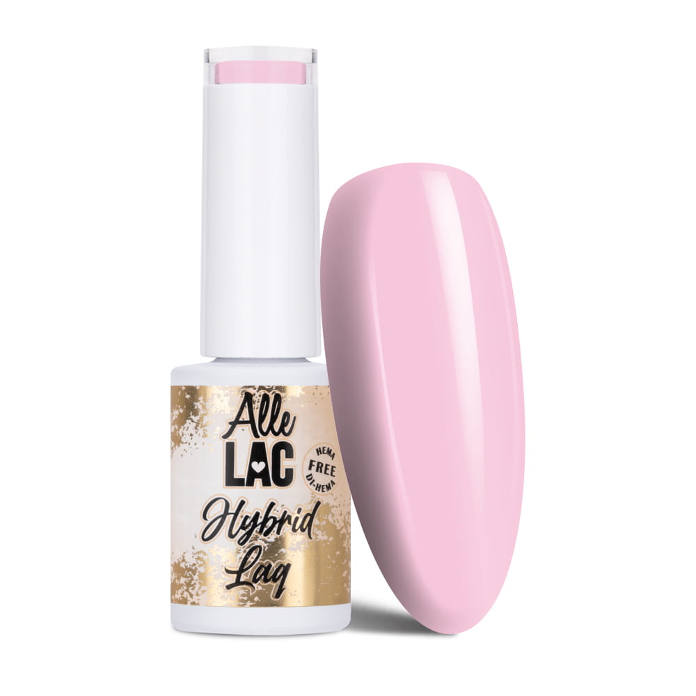 Lakier hybrydowy LED/UV Gel Polish nasycona pigmentacja AlleLac Limited Edition Nr 210 HEMA/Di-HEMA Free 5g