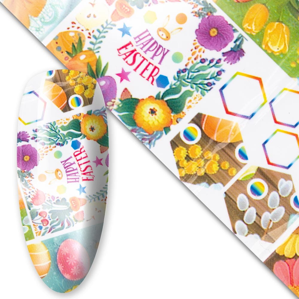 Folia transferowa wielkanocna 100 cm Nr 17