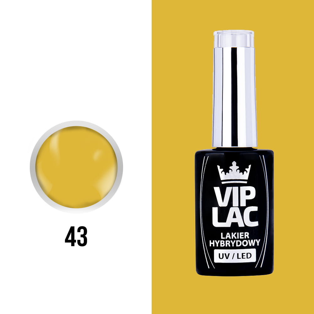 Lakier hybrydowy LED/UV Gel Polish VipLac New Beginning Nr 43 5 g
