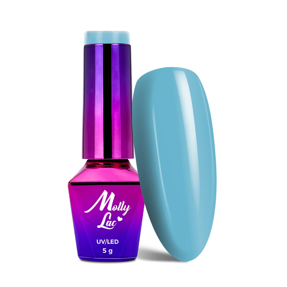 Lakier hybrydowy LED/UV Gel Polish MollyLac Miss Iconic Nr 518 Daydream 5 g