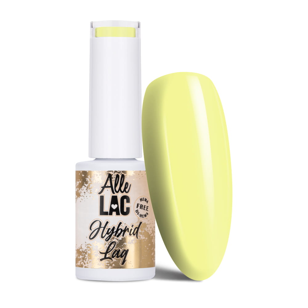 Lakier hybrydowy LED/UV Gel Polish nasycona pigmentacja AlleLac Limited Edition Nr 209 HEMA/Di-HEMA Free 5g