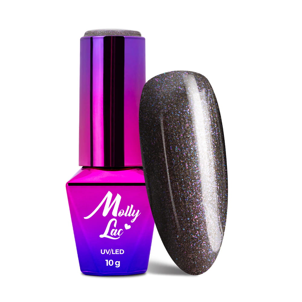 Lakier hybrydowy LED/UV Gel Polish MollyLac Wedding dream & Champagne Nr 388 Magnum 10 g