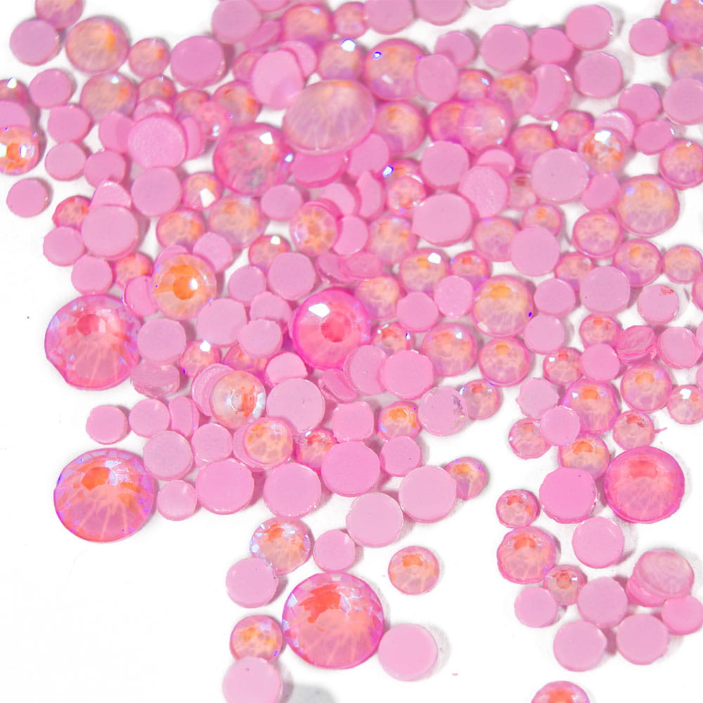 Cyrkonie opal GLOW night Świecące w ciemności mix rozmiarów ok.250 szt Nr 4