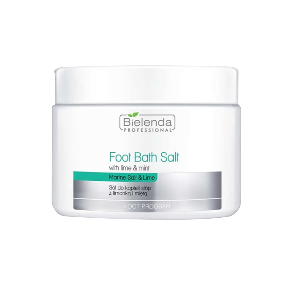 Sól do kąpieli stóp Bielenda z limonką i miętą 600 g