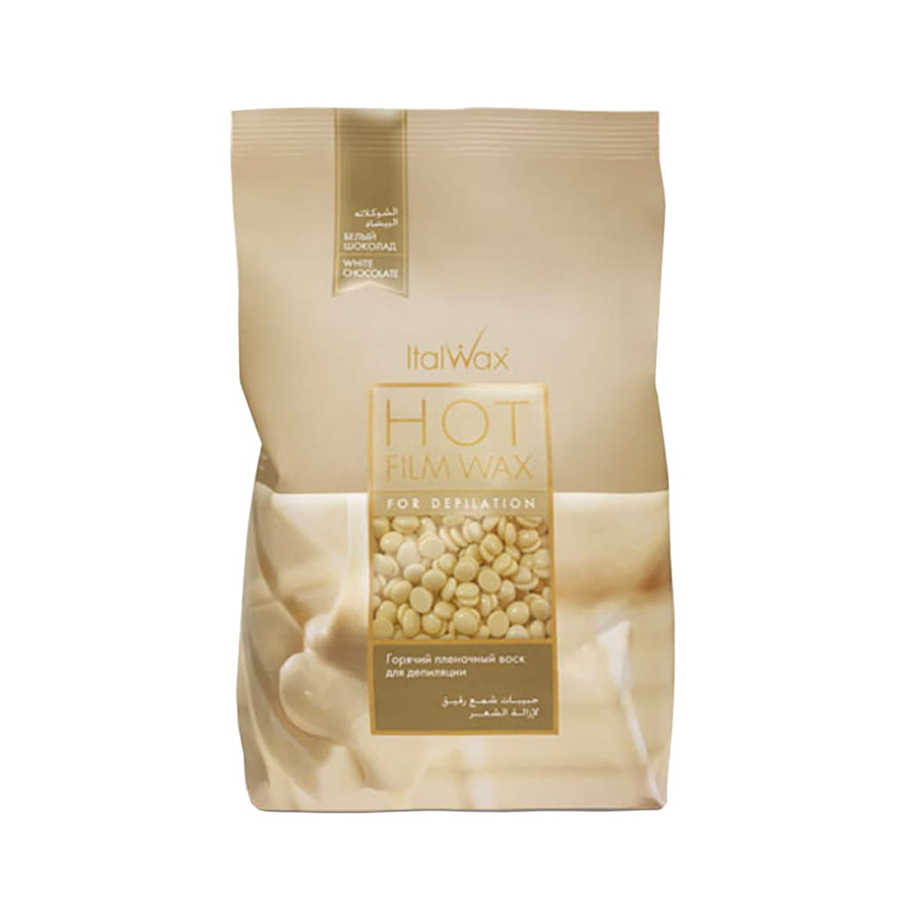 ItalWax White Chocolate Film Wax wosk twardy w dropsach niskotemperaturowy do depilacji bezpaskowej 500g