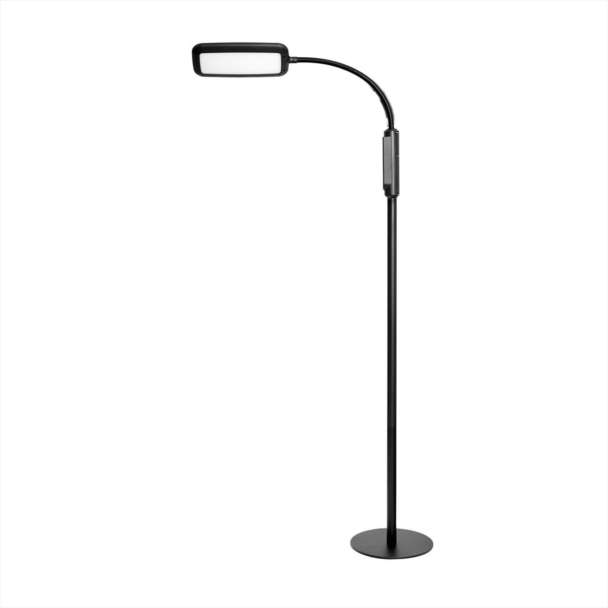 Regulowana lampa led podłogowa 16w z panelem dotykowym - 1