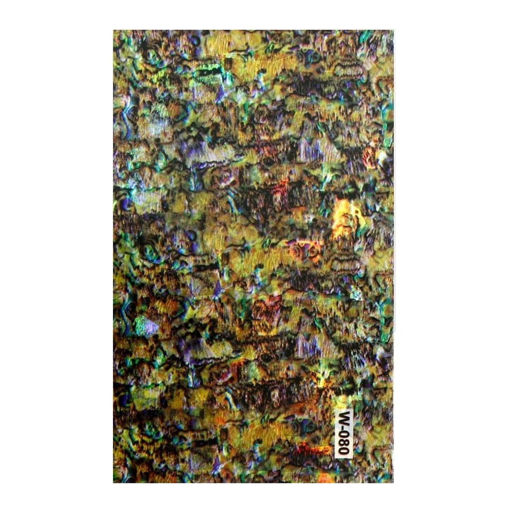 Naklejka do paznokci Laser effect samoprzylepna arkusz 8 cm x 5 cm Nr 293