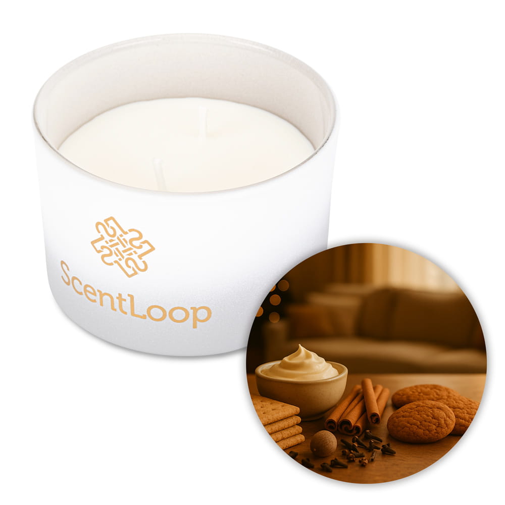Świeca zapachowa z wosku sojowego ScentLoop Noël Cookie 100g