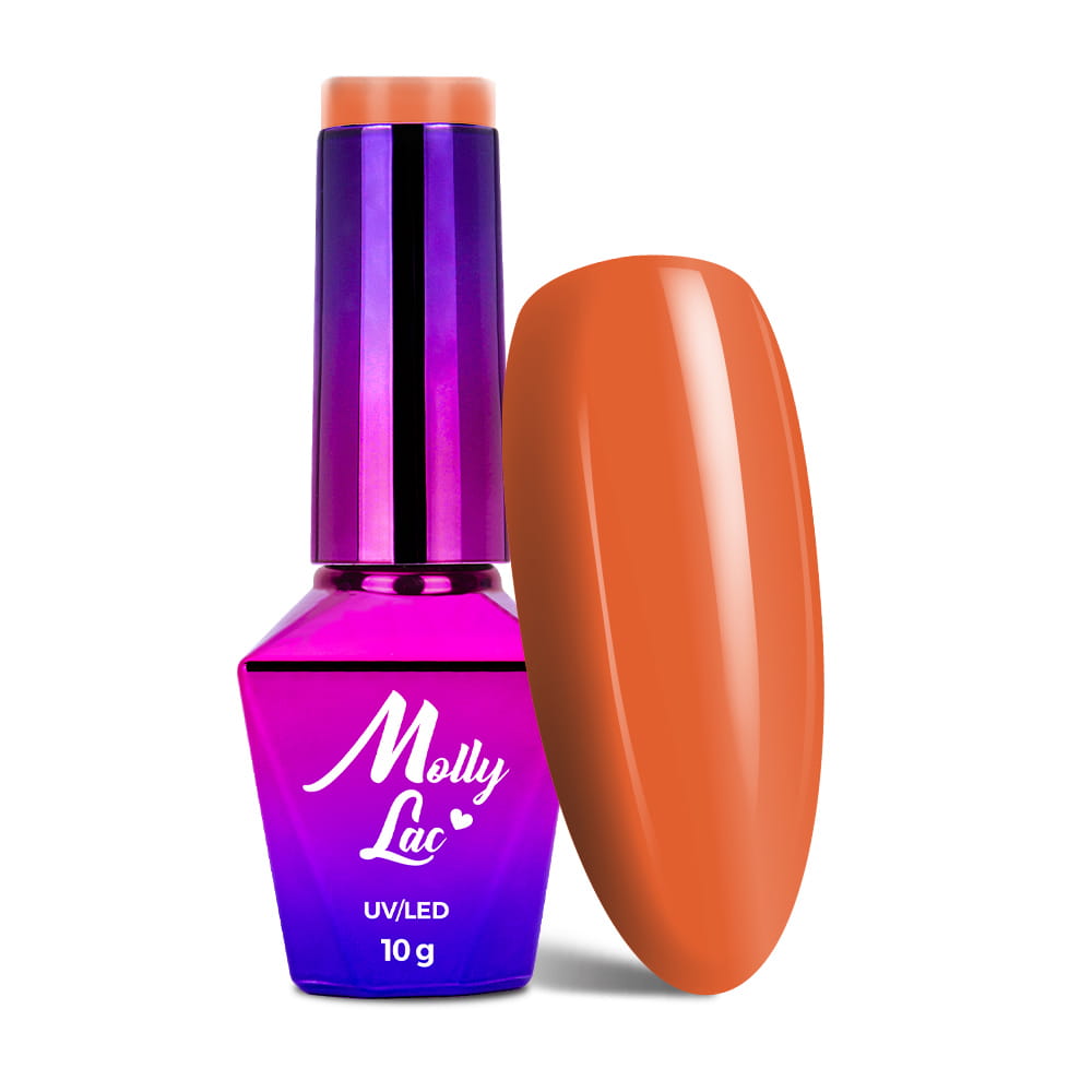 Lakier hybrydowy LED/UV Gel Polish MollyLac Welcome to Ibiza Nr 111 Canyon 10 g