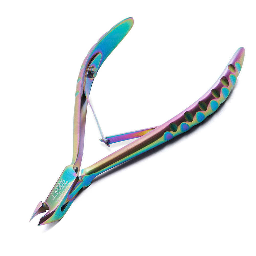 Cążki profesjonalne Lexwo do skórek multicolor 135 - 3 mm