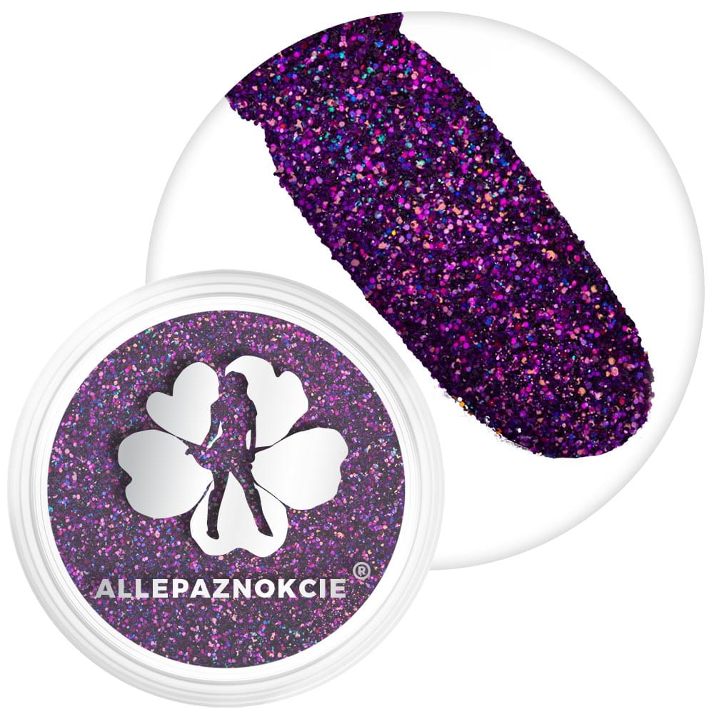 Pyłek do paznokci Efekt Holo Allepaznokcie słoiczek Nr 3