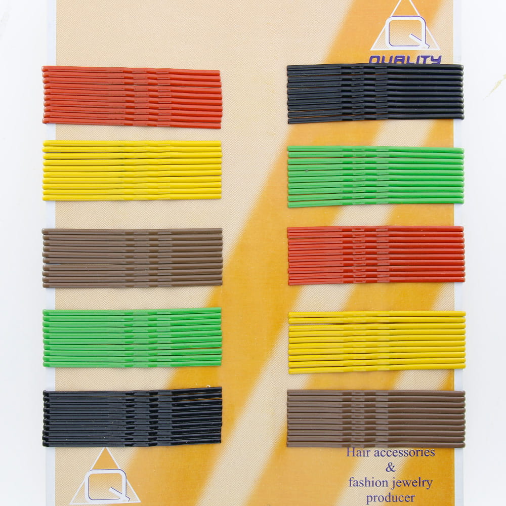 Wsuwki do włosów mix jesień 5,5 cm 100 szt