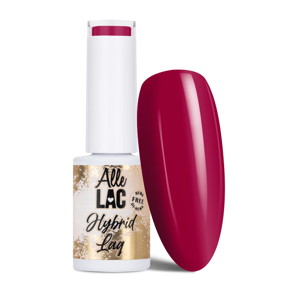 Lakier hybrydowy LED/UV Gel Polish nasycona pigmentacja AlleLac Limited Edition Nr 213 HEMA/Di-HEMA Free 5g