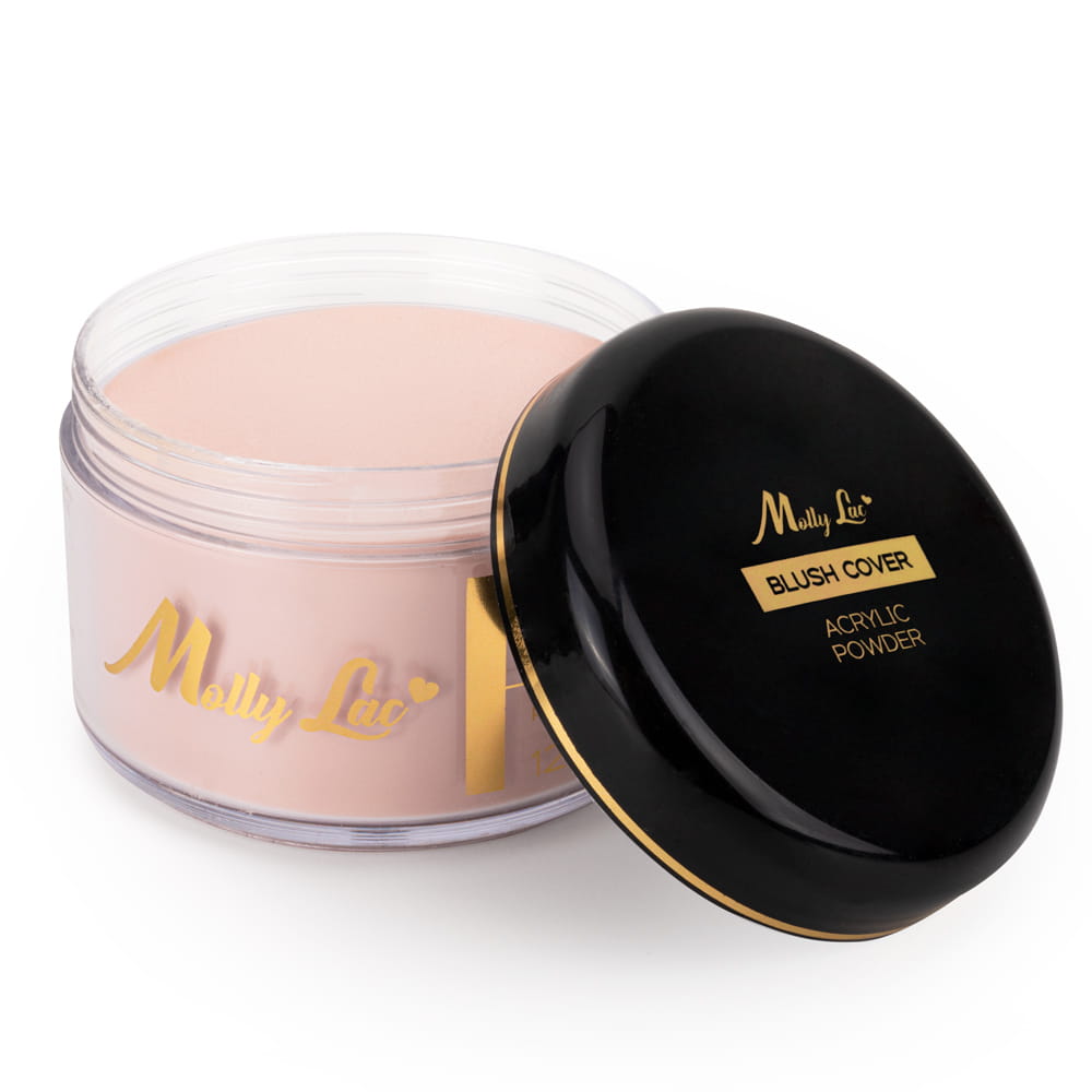 Puder akrylowy do paznokci MollyLac Acrylic Powder Blush Cover 120 g