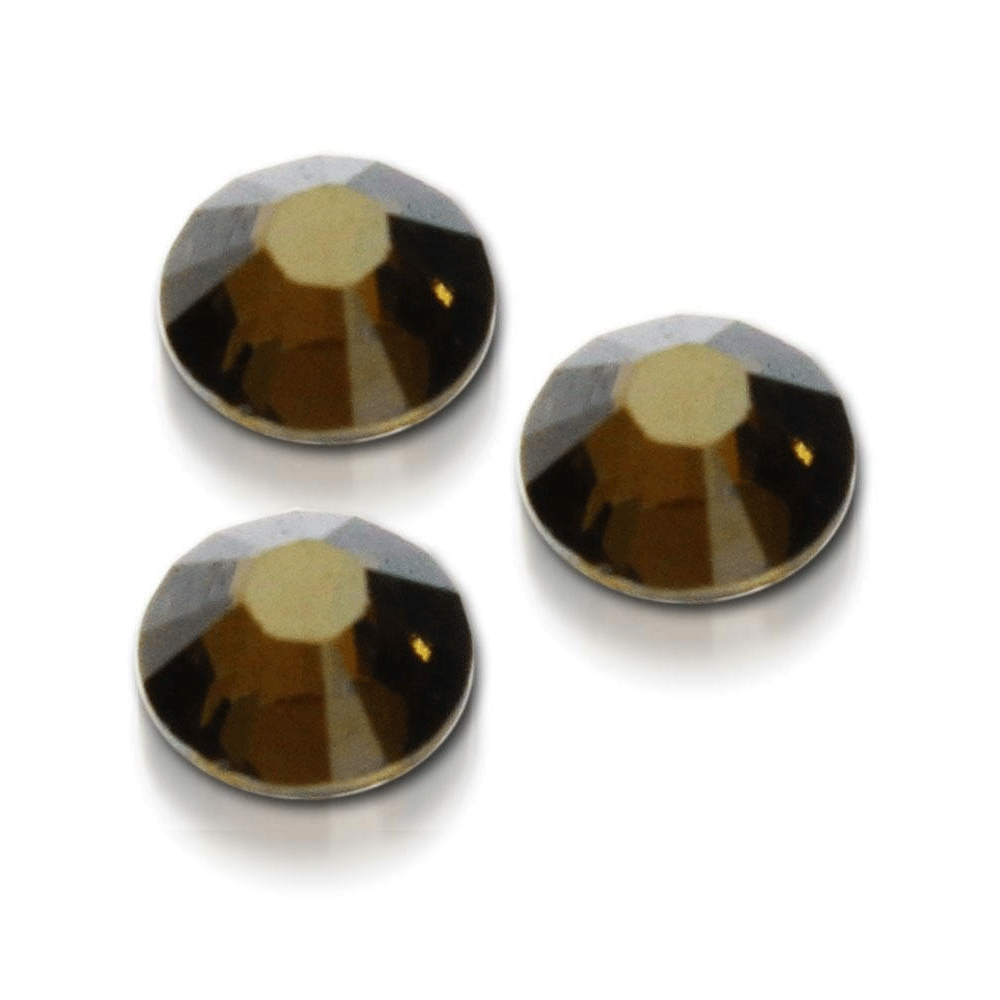 Ozdoba do paznokci Cyrkonie Swarovski SS10 001 Brsh Crystal Bronze shade ok.50 szt