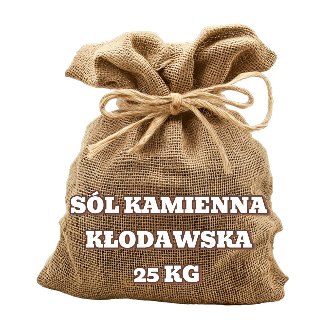 Sól kłodawska kamienna spożywcza 25 kg HURT