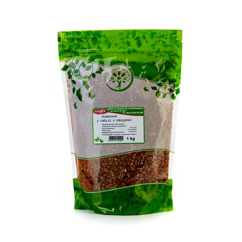 Pomidor z chilli i oregano 1 kg