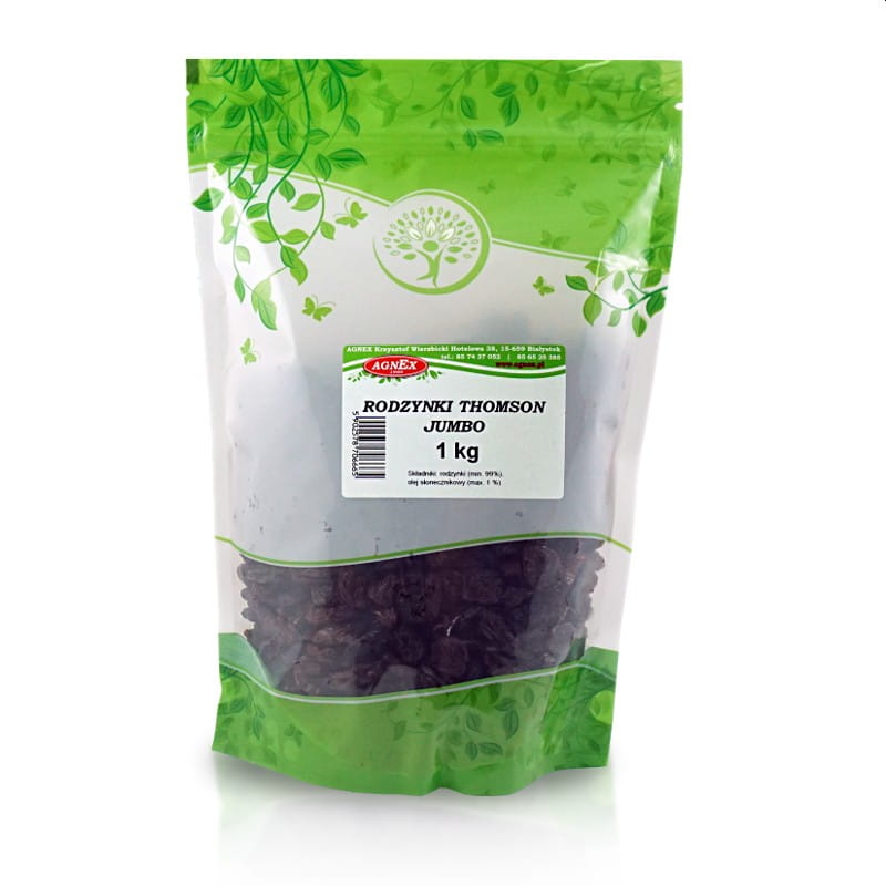 Rodzynki Thompson Jumbo 1 kg