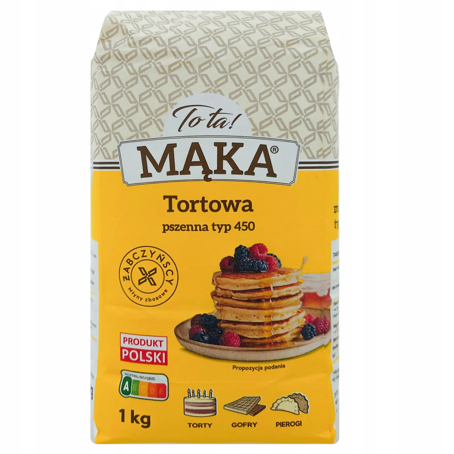 Mąka pszenna tortowa "450" 1kg