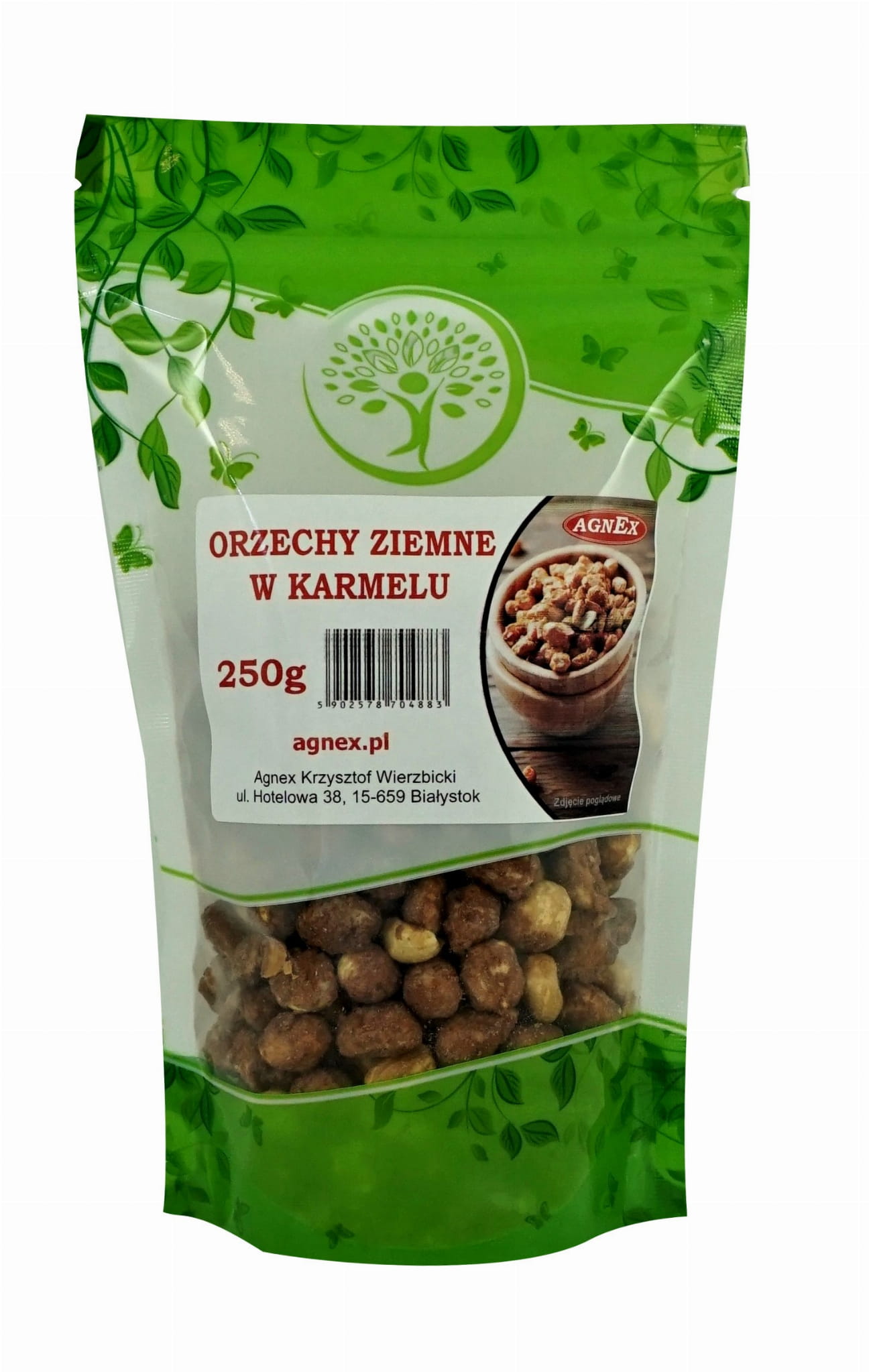 Orzechy w karmelu 250g