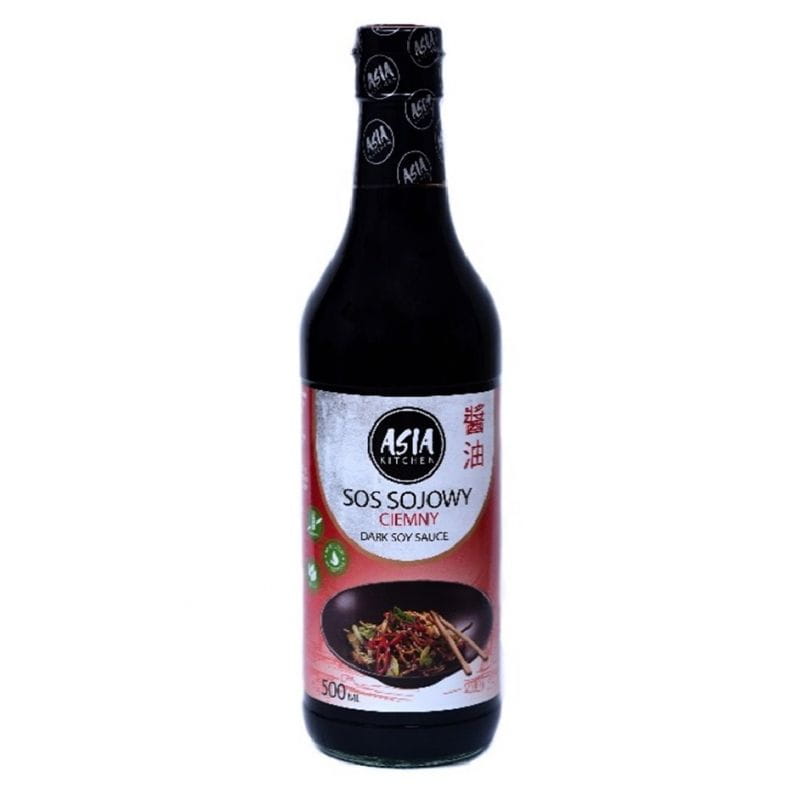 Sos sojowy ciemny 500ml bezglutenowy Asia Kitchen