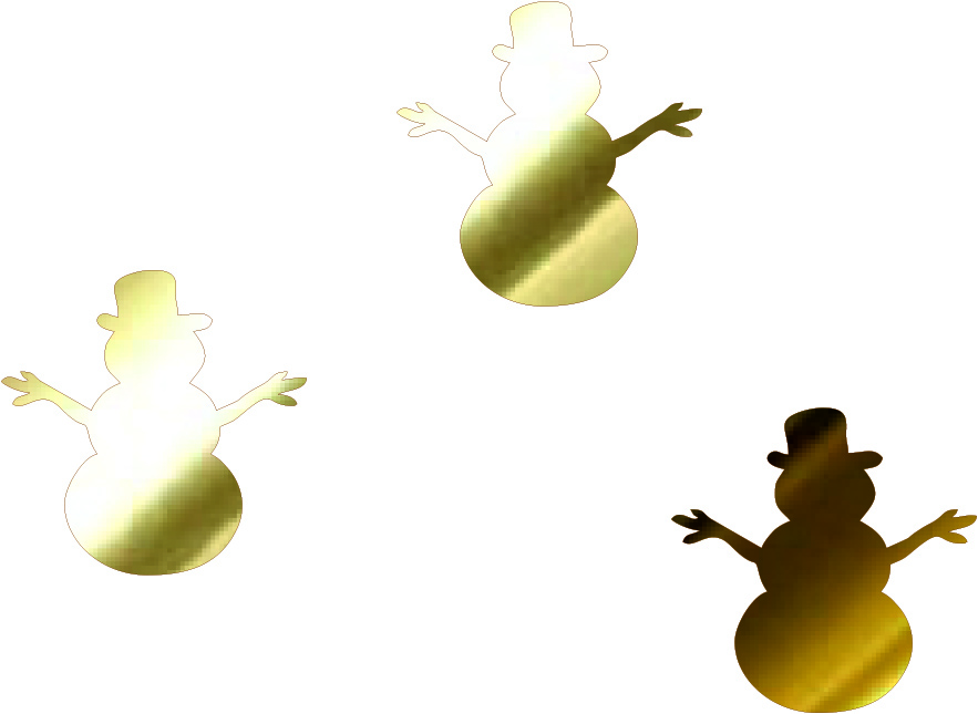 Bałwanek bałwanki baza do makramy, kalendarza, kartek, wycinanki, tekturki, scrapki, dekor święta Bożego Narodzenia zawieszka ze złotego papieru zesta