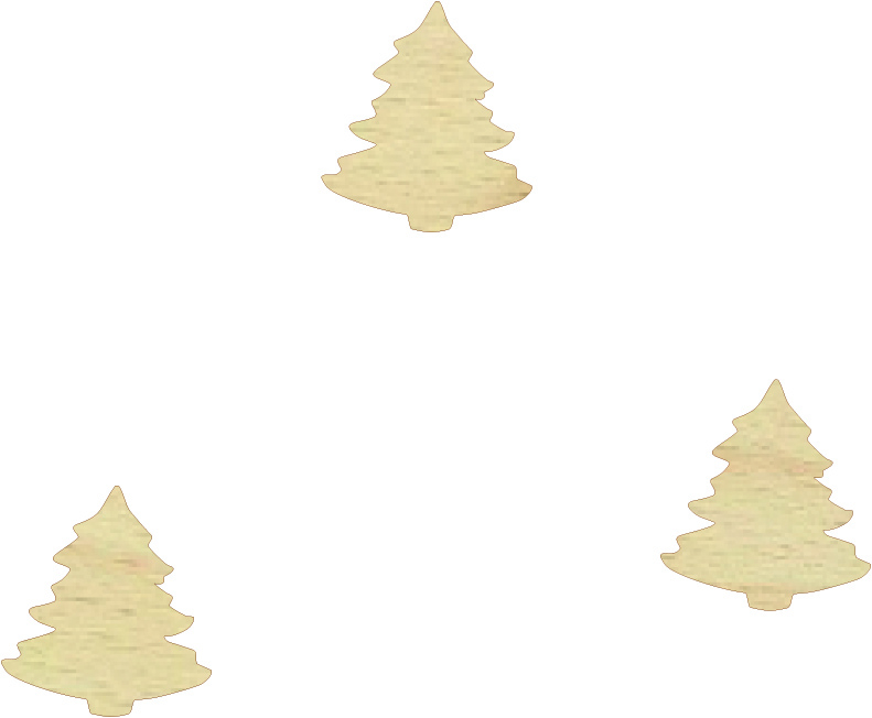 Choinka choinki baza do makramy, kalendarzy, kartek, wycinanki, tekturki, scrapki, dekor święta Bożego Narodzenia zawieszka z drewna zestaw