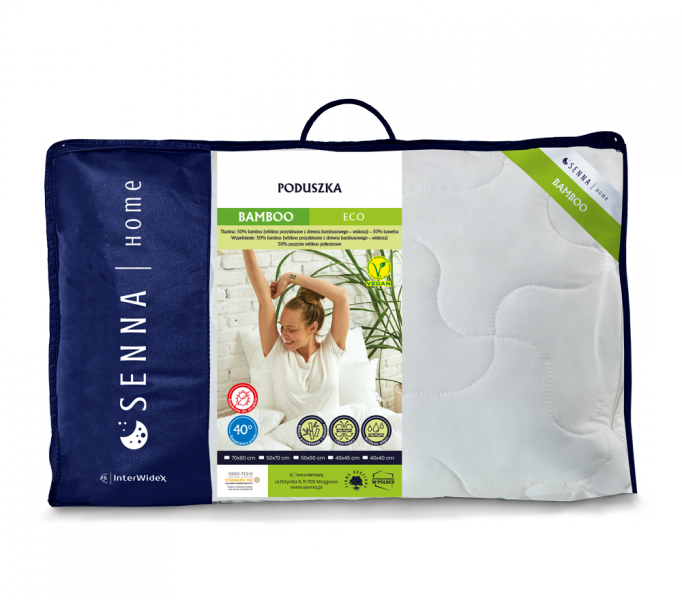 Poduszka Inter-Widex Bamboo ECO - rozmiar 50x60