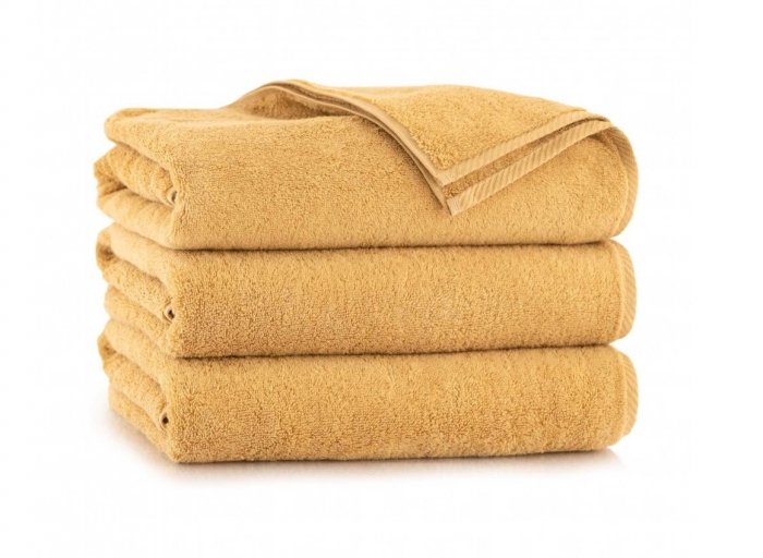 Ręcznik z bawełny egipskiej KIWI 2 50x100 wz. jasny beż