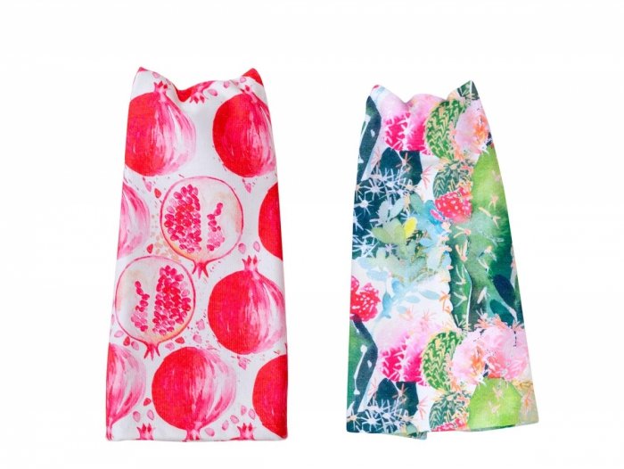 Komplet 2 ścierek kuchennych 38X60 cm wz. Tropical Fruits