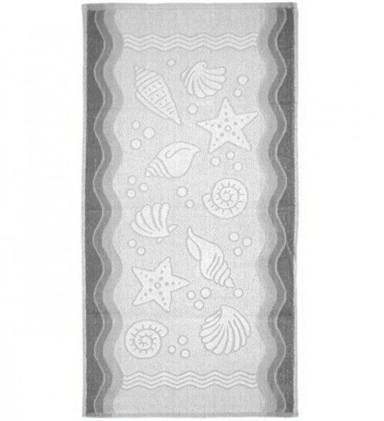 Ręcznik FLORA OCEAN 70x140 kolor popiel