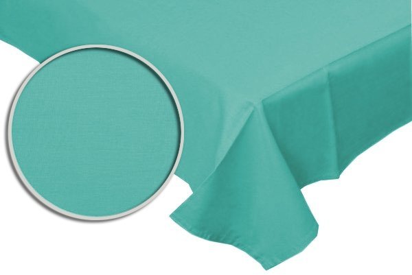 Prześcieradło RUBIN 100% bawełna 160x200 bez gumki wz. jasny turkus 511/2