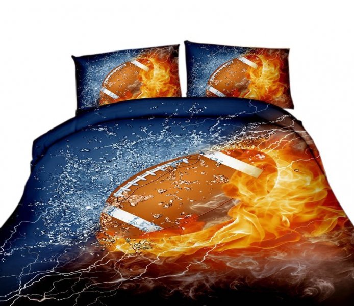 Pościel Sportowa Mikrowłókno 3D Premium roz. 160x200 wz. FPS01