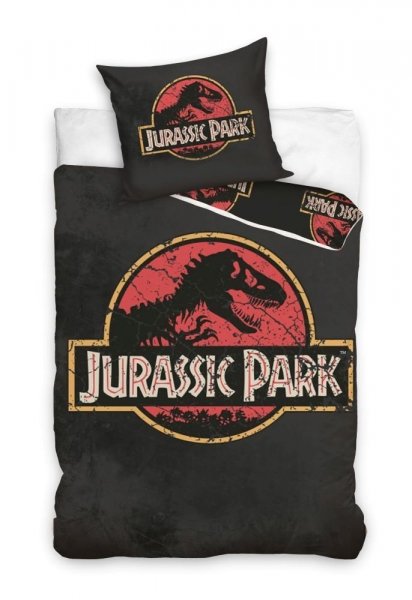 Pościel licencyjna 100% bawełna 160x200 - Jurassic Park - JW03