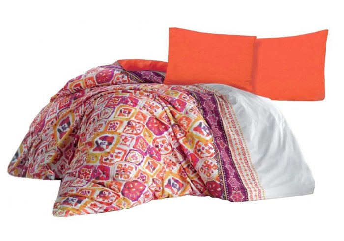 Pościel bawełniana DARYMEX kolekcja Exclusive Cottonlove 160x200 + 2x70x80 wz. La Bamba